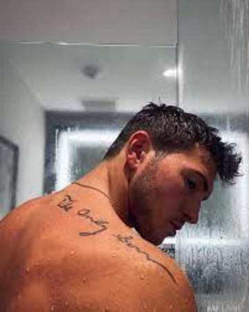 Robert Scott Wilson's back tattoo. 